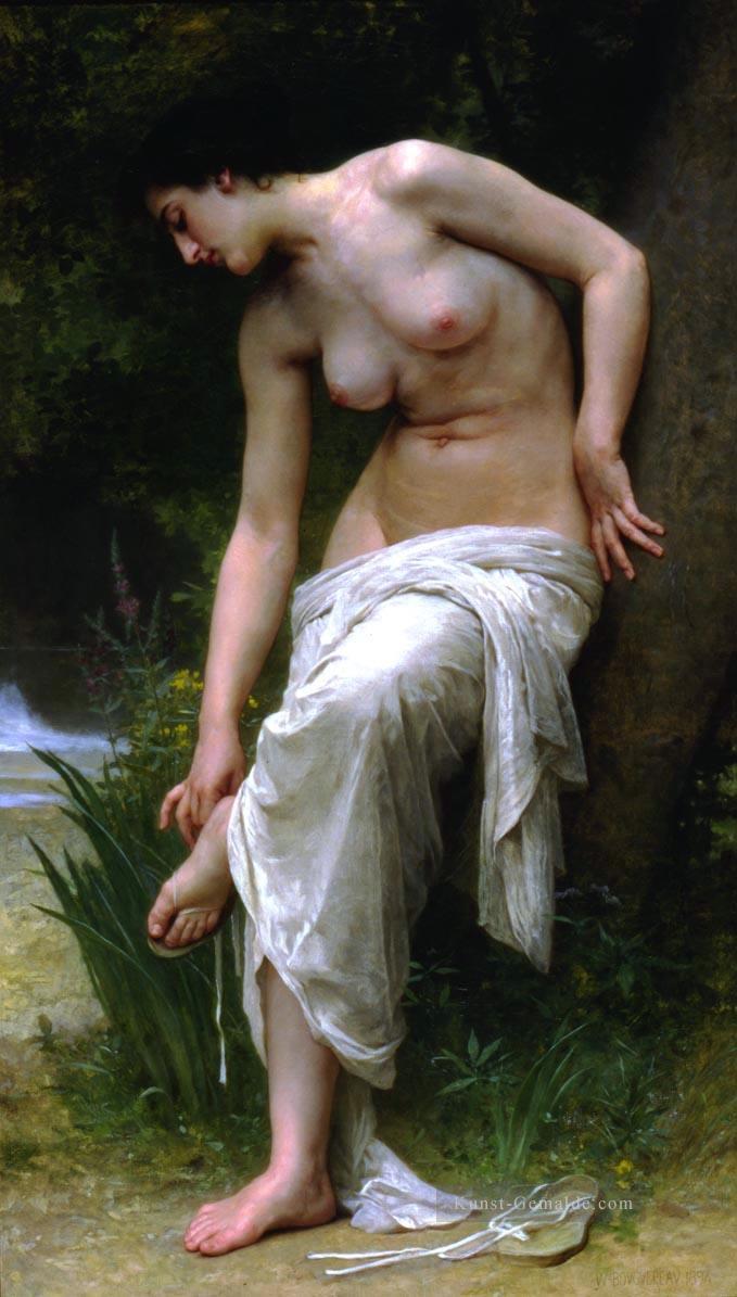 Apres le bain William Adolphe Bouguereau Nacktheit Ölgemälde